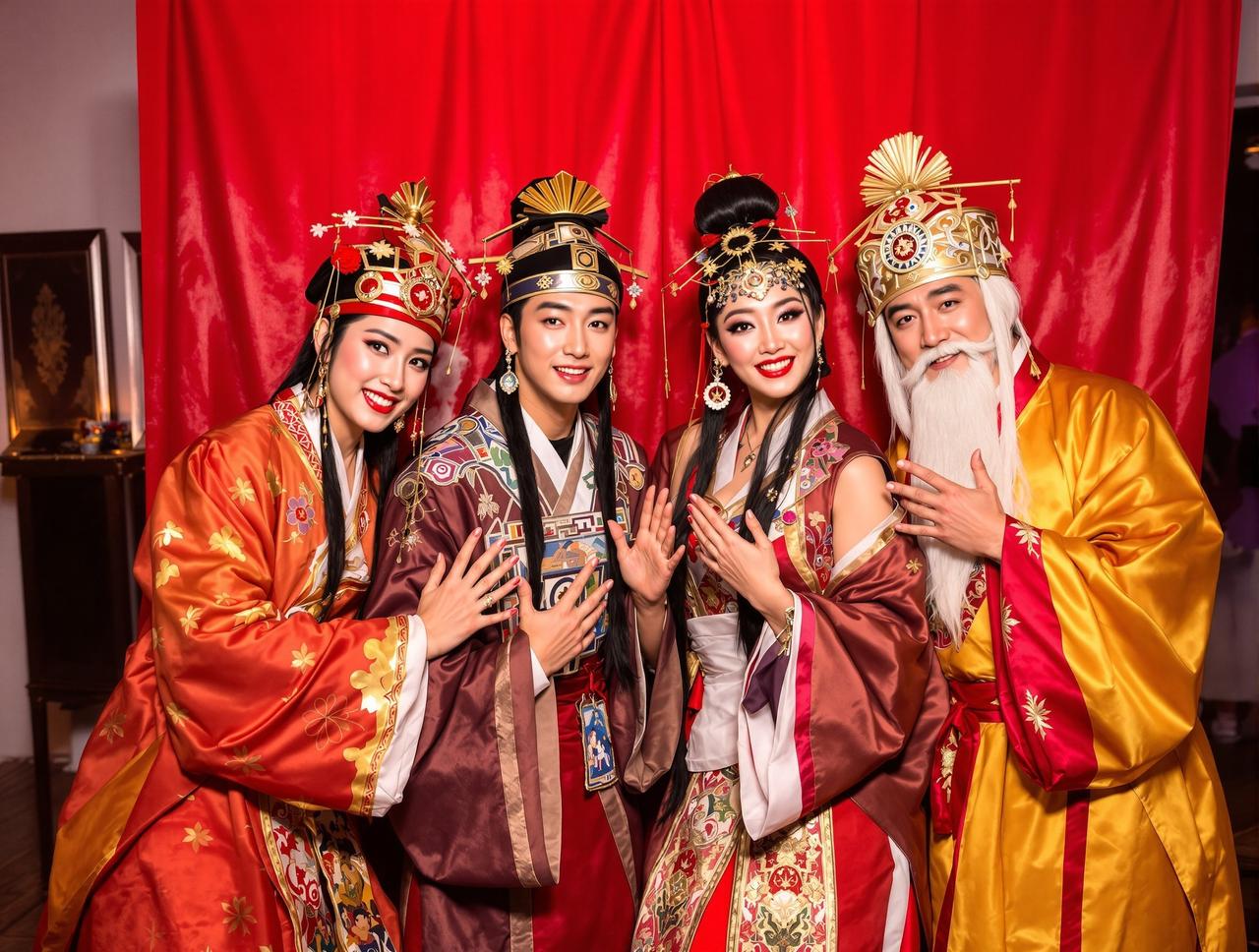 某古装剧杀青宴现场精彩图集 - 第2张